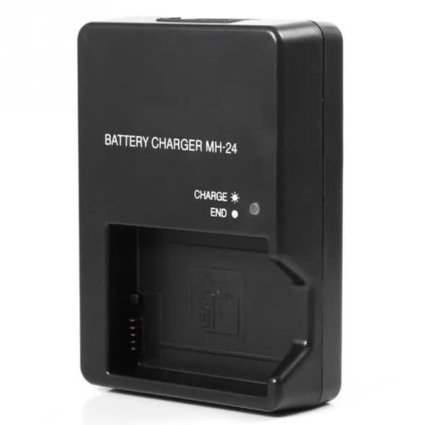Oplader kompatibel med Nikon EN-EL14, MH-24, DC 8.4V 0.9A, Input 100-240V