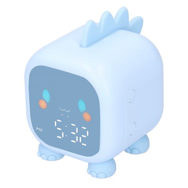 Mini LED Vækkeur, Stemmestyring, Temperaturvisning, USB-opladning, 60-minutters Timer, Bærbart