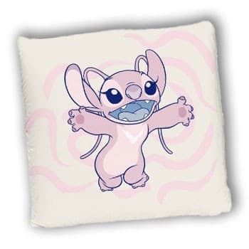 Disney Lilo & Stitch Pyntepude 40x40 cm, Blød Polyester, Pude til Fans
