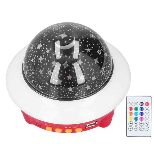 Bluetooth RGB Stjerneprojektor, USB Nattlys for Soveromsdekorasjon