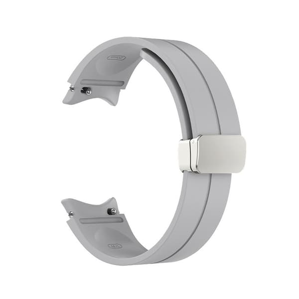 Silikonklokkerem til Samsung Galaxy Watch 5 Pro, grå, komfortabel, vanntett
