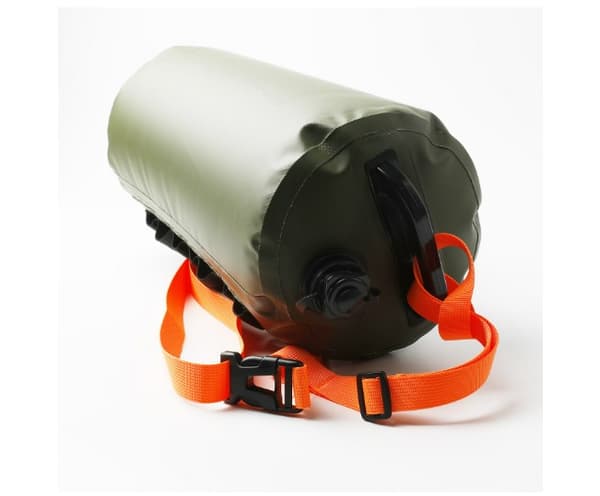 Militærgrønn vannpose for camping, svømming, forankring, bærbar PVC-oppbevaring