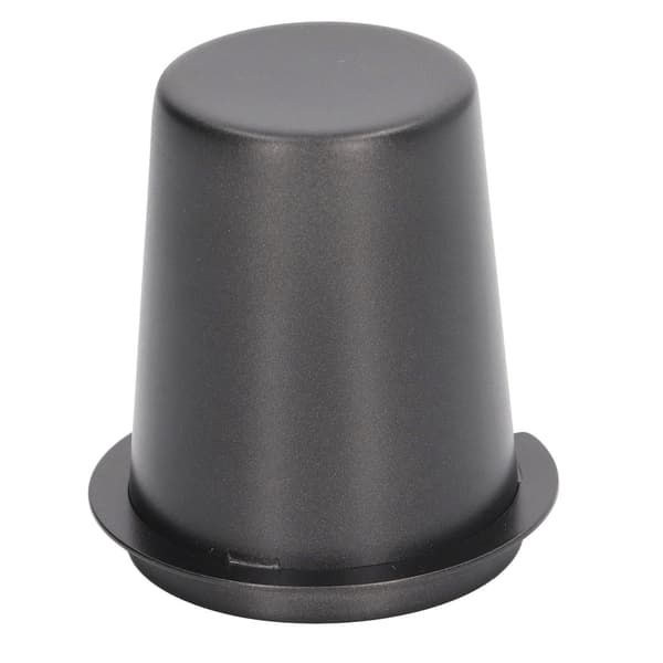 58 mm kaffedoseringskopp, rustfritt stål, universell, svart, pulvermater for espressomaskin