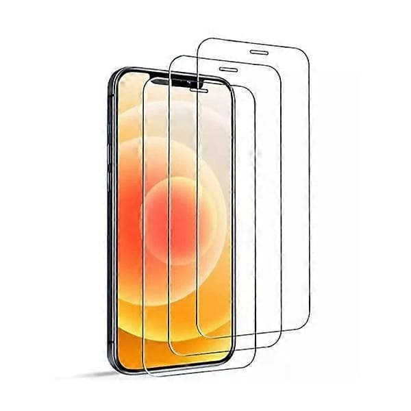 3-pack - kompatibel med iPhone 12/12 Pro - Skärmskydd i härdat glas