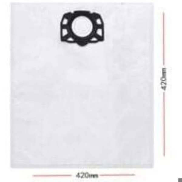 10-pack dammsugarpåsar kompatibla med Karcher WD4 WD5 WD6 MV4 MV5 MV6