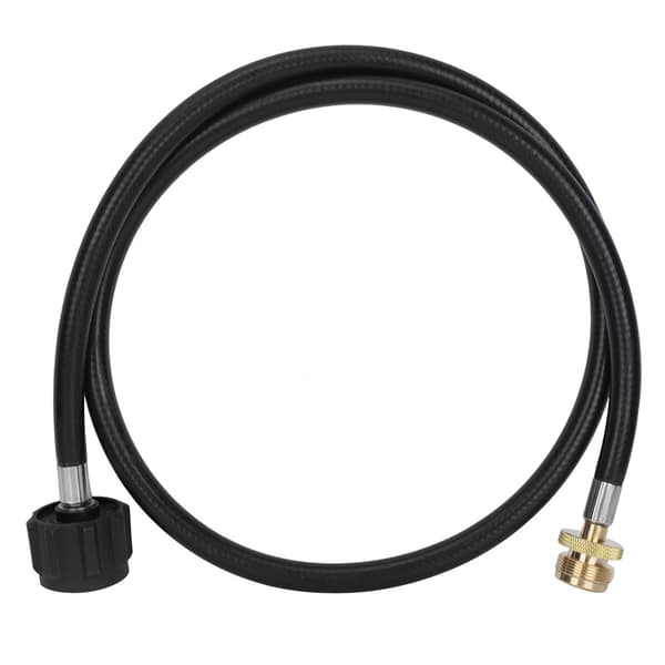 Propangaslangeadapter til campingkomfur og grill, 1-tommer til 1-pund cylinder