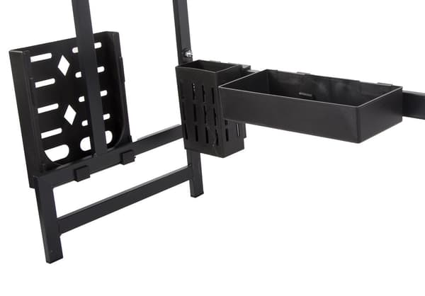 Diskställ 65 cm, Stor Droppbricka med Tallrikshållare, Köksbänksorganisatör