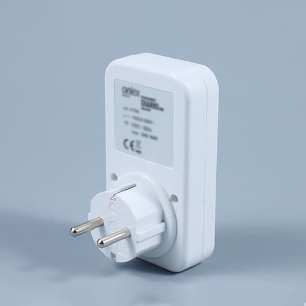 Mekanisk plug-in tidsbryter, 30 min til 24 timer, energibesparende, 250VAC 10A, hvit