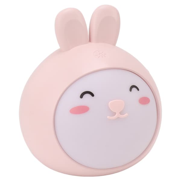 Berøringssensor Natlampe, Pink, USB Genopladelig, Trinløs Dæmpning, Sengelampe