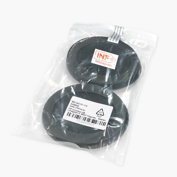 Erstatningsøreputer for JBL Tour ONE M2, proteinlær, svart
