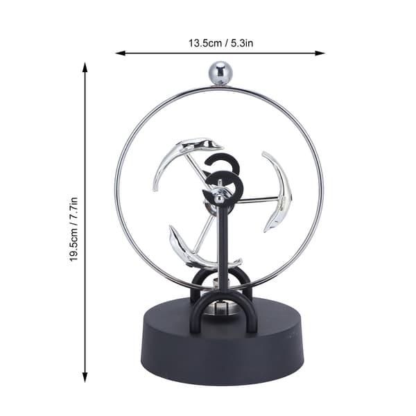 Magnetisk levitationsskrivbordsleksak, evighetsrörelse, USB/batteri, vetenskapsinredning