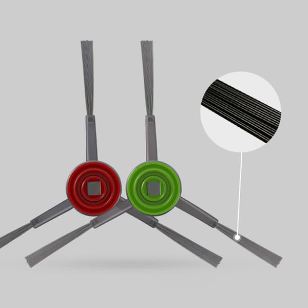 Dammsugartillbehör kompatibla med Ecovacs DEEBOT X1 Omni, X1 e Omni, X1, reservdelssats