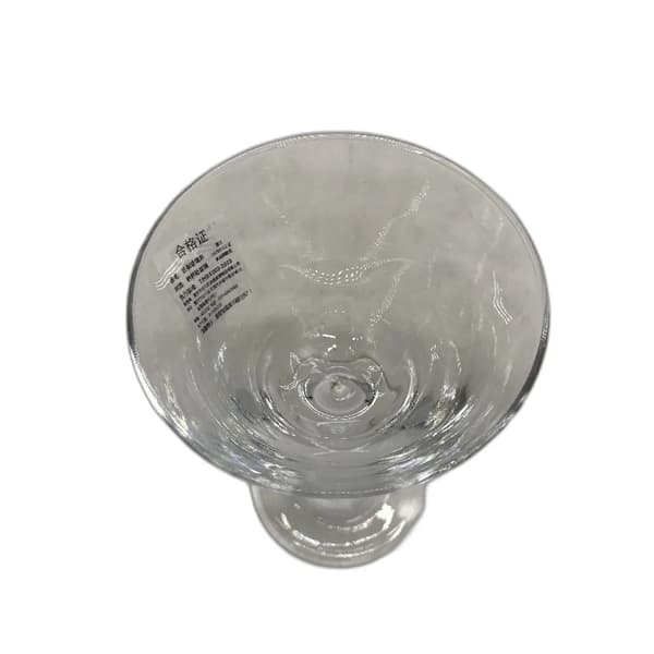 Klassisk 6-delt håndblæst martiniglassæt - Elegant klart glasdrikkevarer