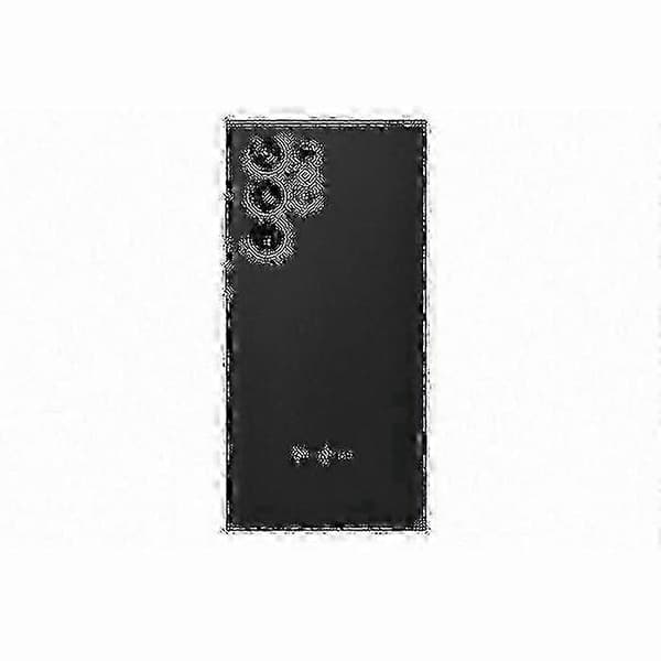 Til Galaxy S22 Ultra 5g Clear View Cover Case - Sort zxin