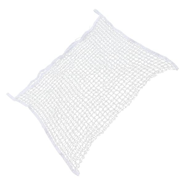 Hönätsväska för hästar, långsam utfodring förvaringspåse, vit, 60x90cm