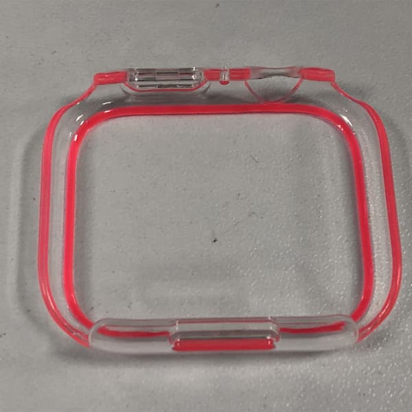 PC Bumper Case til Apple Watch Series 7/8 45mm, Selvlysende i Mørke, Stødsikker, Pink