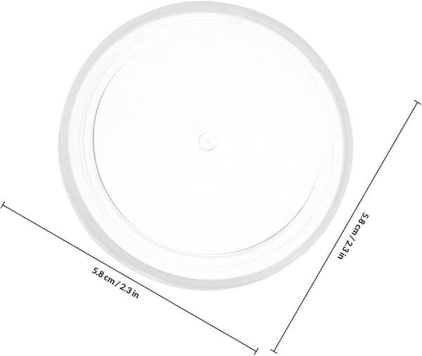 20-pack plastlock för läskburkar 54 mm diameter - Förseglingslock för konserverad mat