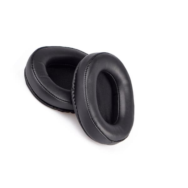 Erstatningsørepuder til Sony MDR-7506, MDR-V6, proteinlæder, sort