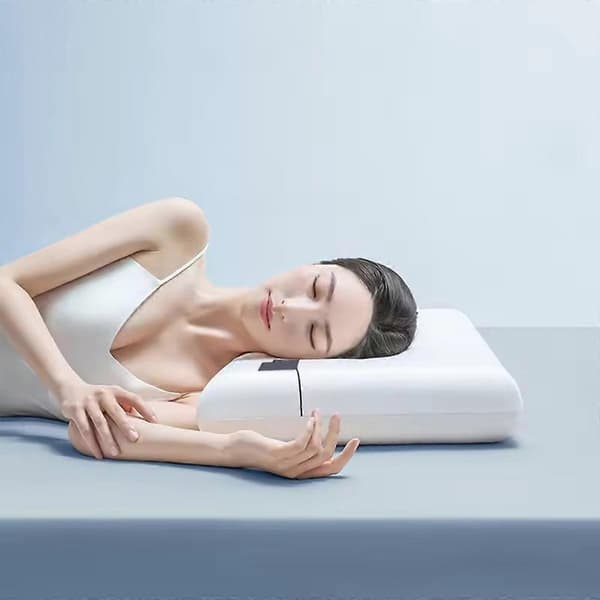Memory Foam Cervical Kudde, Ergonomisk Kontur Ortopedisk Kudde för Nacksmärta, Konturerade Stödkuddar, Nackkudde