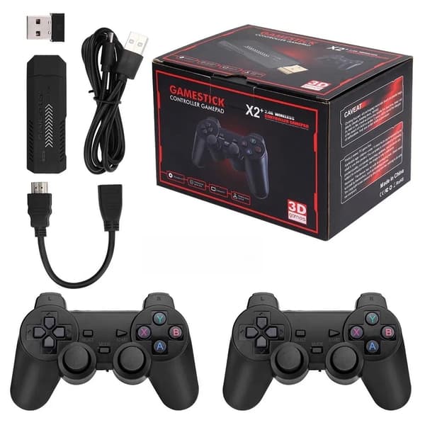 Retro spillekonsol Gd10, PS1 3D gaming controller, 64/128GB, TV-kompatibel 64g