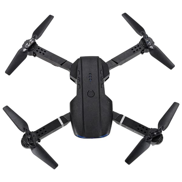 RC E99 Pro-drönare med dubbla kameror, huvudlöst läge, 1800mAh-batteri, 3D-volter, 100m räckvidd