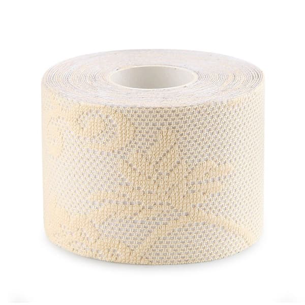 Brösttejprulle Beige, Diskret & Mångsidig, 5x5x0.05 cm, Osynlig Rygglös BH-tejp