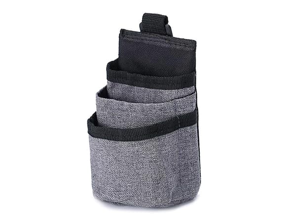 Bilorganizer med lommer, sort, 3 rum, telefon- og brilleholder, udluftningsmontering