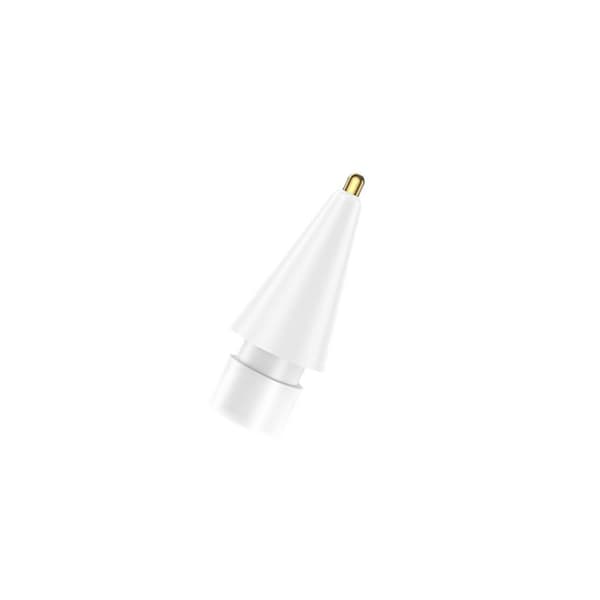 Apple Pencil Ersättningsspets, Vit, Precisionsspets för iPad, PA6+Koppar, Hållbar White