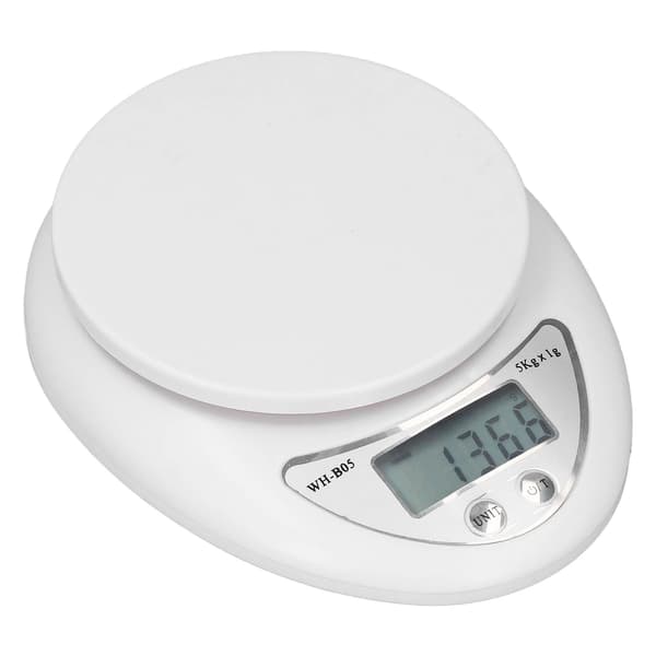 Digital kjøkkenvekt 500g/0.1g, LCD-skjerm, for baking og matlaging