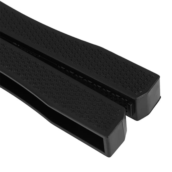 Foldbar dobbeltsidet knivsliber, diamant, bærbar, skridsikker, sort
