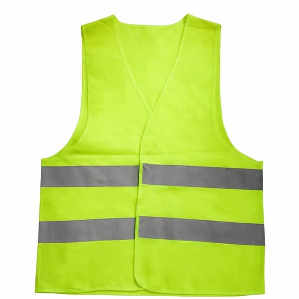 Reflekterande säkerhetsväst för barn och vuxna, grön, hög synlighet, polyester, utomhuslöpning cykling Barn - Grön