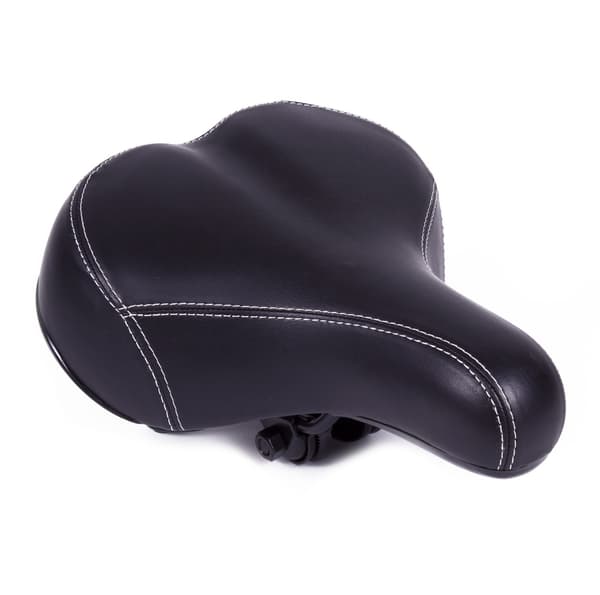 Bekväm cykelsadel, svart, ergonomisk cykelsits