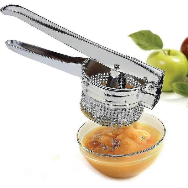 Potatispress i rostfritt stål, kreativ kökspryl