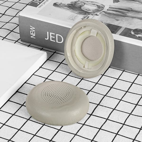 Ersättningsöronkuddar för Jabra Elite 45h Evolve2 65, Guld, Premiummaterial Gold