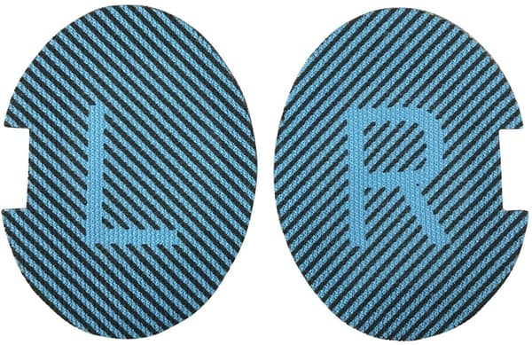 Erstatningsørepuder til Bose QC35/25/15, AE2, SoundTrue, SoundLink, Hukommelsesskum, Sort+Blå