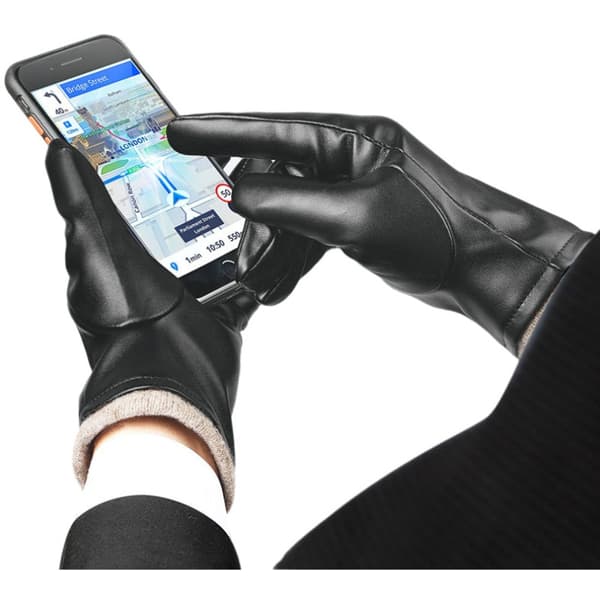 Vinter Touchscreen Handsker, Vandtætte Vindtætte, Sort, Størrelse M, Uldblanding, Varme