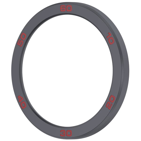 Fodral och skärmskydd för CMF Watch Pro 2, grå, ram i rostfritt stål, härdat glas
