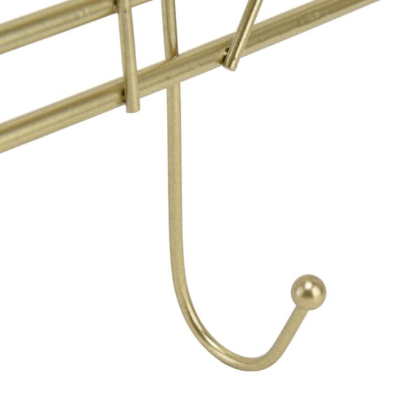Veggmontert kleshenger, Ginkgoblad-design, Premium metall, Solid og holdbar, Elegant stil