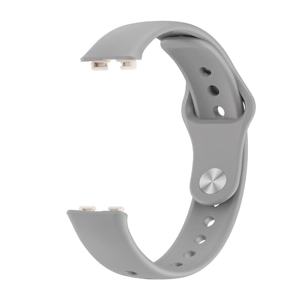 Silikon erstatningsrem for Huawei Band 10, grå, vanntett, komfortabel