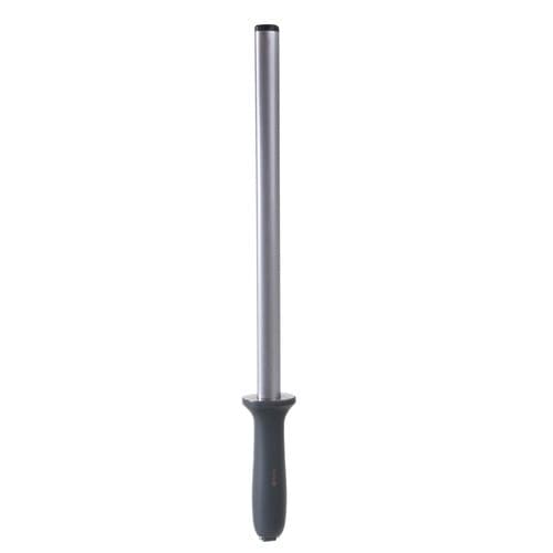 Diamant knivsliper, 30 cm, grå, ergonomisk håndtak, profesjonell kjøkkensliper