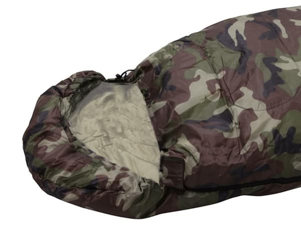 Mummisovepose 200x65cm, Polyester, Glidelås i full lengde, Camping og fotturer
