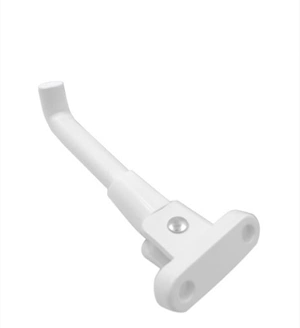 Stöd för Xiaomi Mijia M365 Elscooter, Aluminiumlegering, Vit