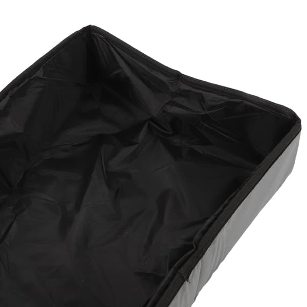 Sammenleggbar kattedo, vanntett stoff, bærbar for reise, grå - 40*30*10cm