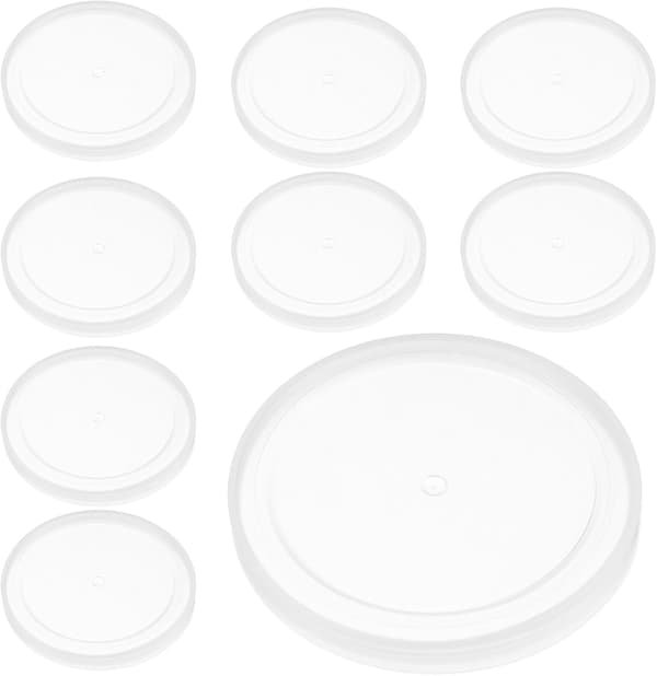 20-pack plastlock för läskburkar 54 mm diameter - Förseglingslock för konserverad mat
