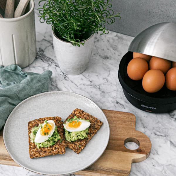 Eggkoker i rustfritt stål, 7 egg, EB100, Automatisk koker