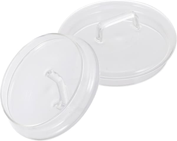 2-pack ersättningslock i glas, lufttäta lock för köksförvaringsburkar och matbehållare