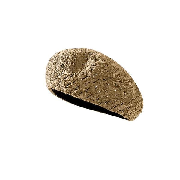 Elegant Urholkad Basker för Kvinnor BEIGE