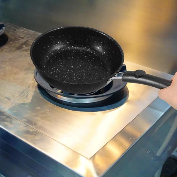 20 cm non-stick stekpanna med granitbeläggning för matlagning hemma