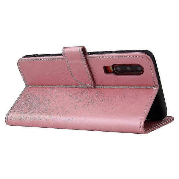 Huawei P30 -puhelimen nahkakotelo Pink