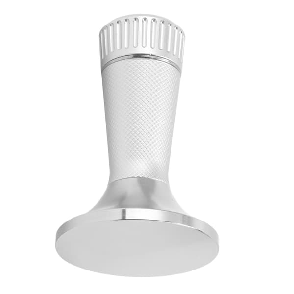 Kaffestamper og røresæt i rustfrit stål, 2-i-1, 58,3 mm, distributionsnål, sølv
